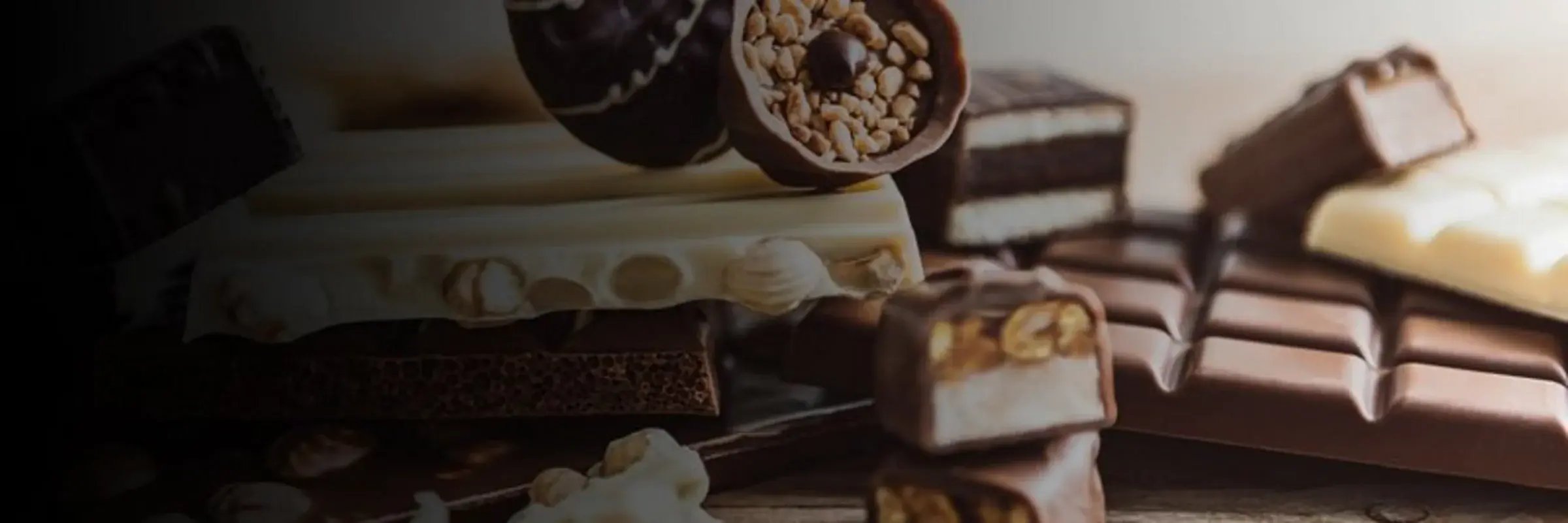 Picture of a variety of chocolates